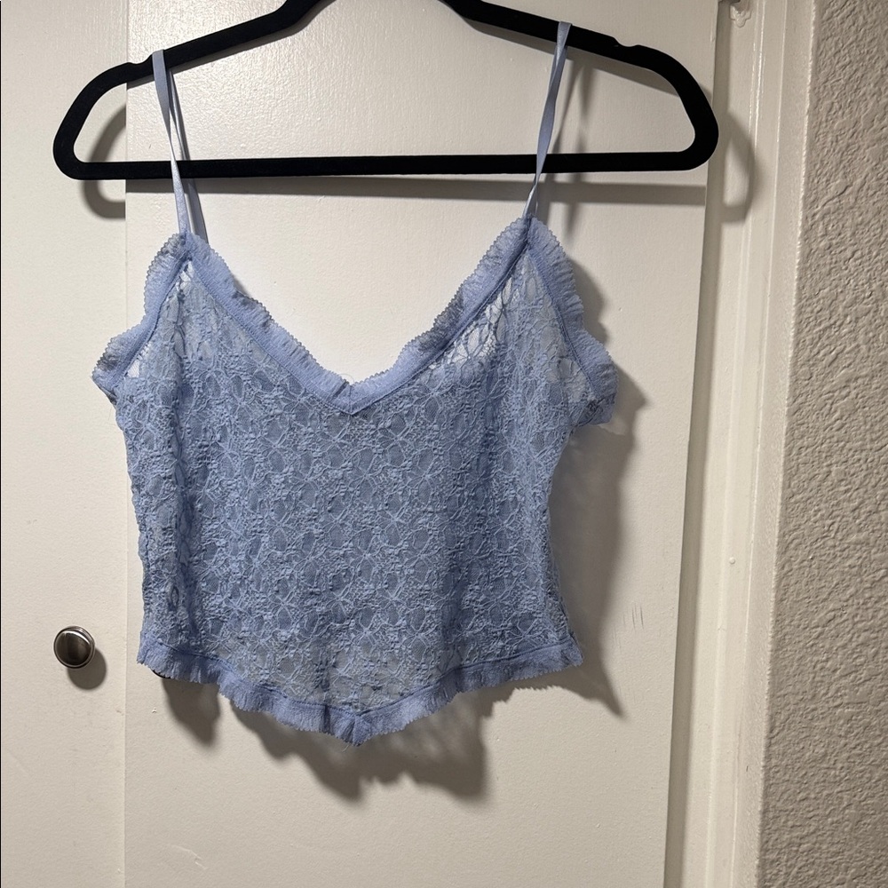 Cotton On Lace Camisole - Soft Blue